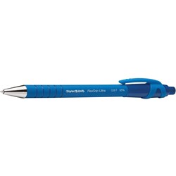 Paper Mate FlexGrip Ultra Ballpoint Pen Retractable Fine 0.8mm Blue